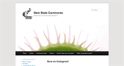 Desktop Screenshot of gemstatecarnivores.com