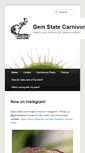 Mobile Screenshot of gemstatecarnivores.com